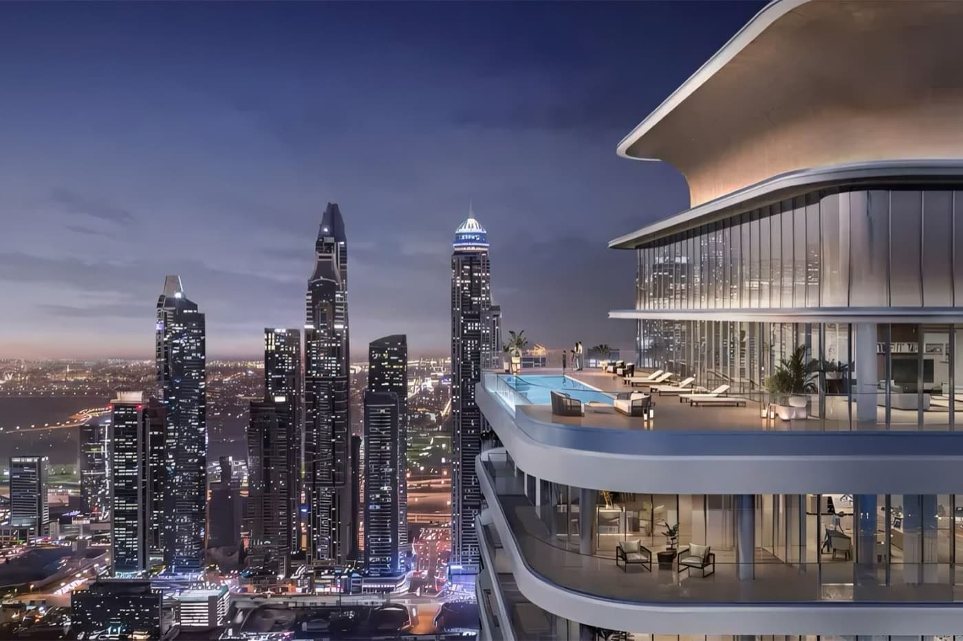 Property manager reviewing a Dubai residence