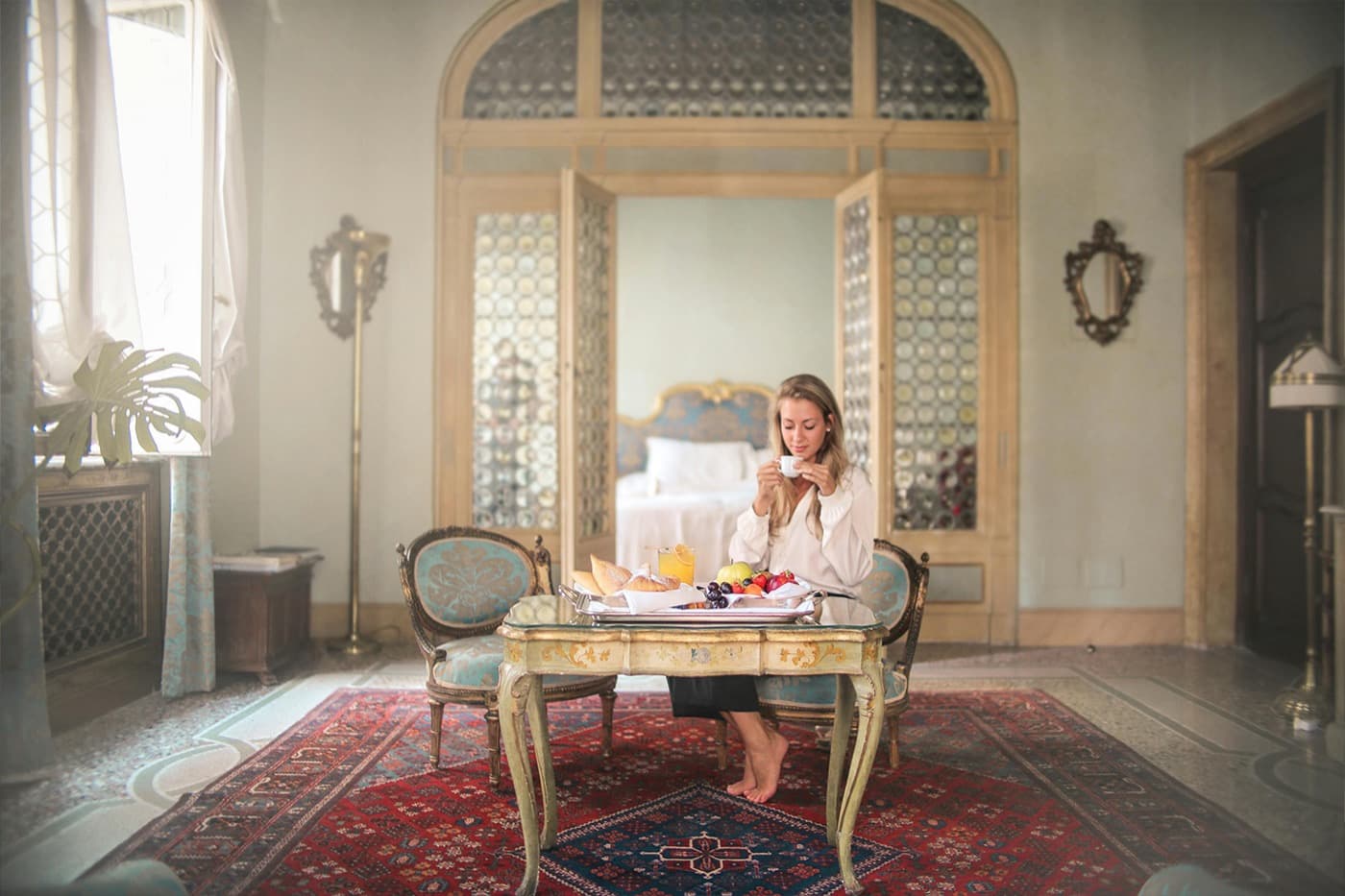 Managed apartment interior in Dubai