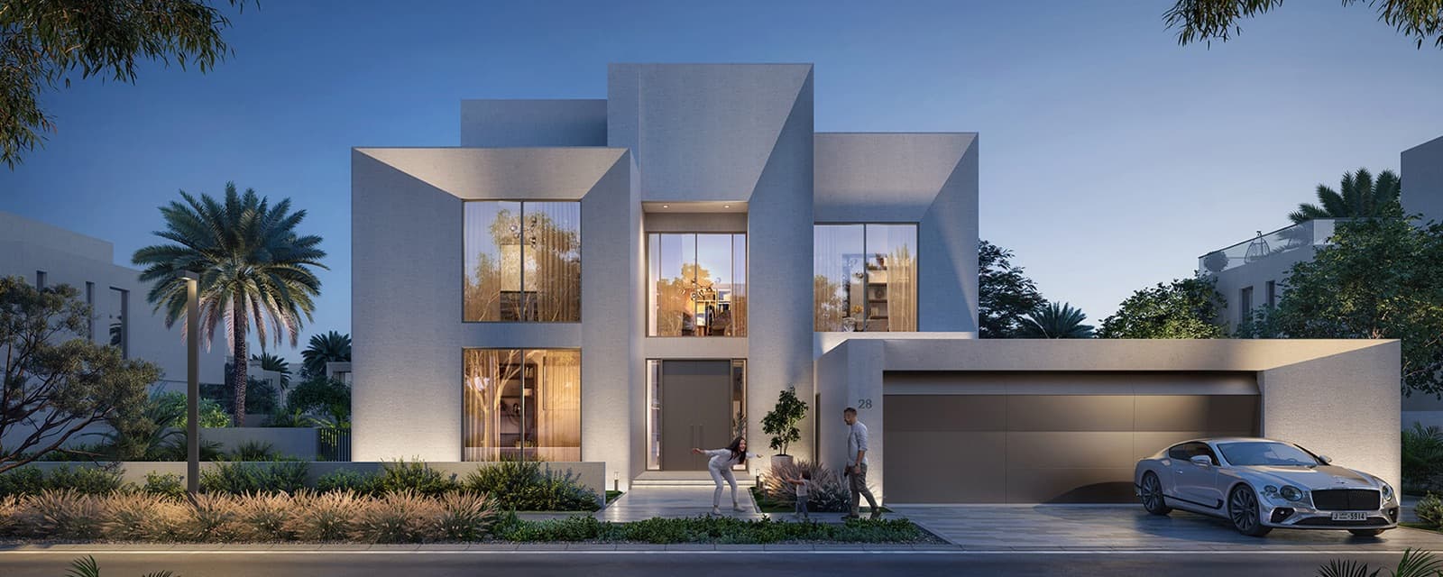 Managed residential development in Dubai